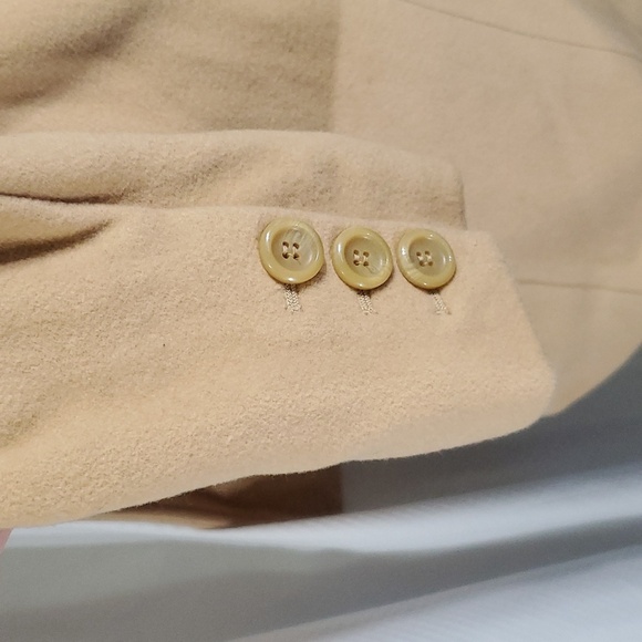 Worthington Long Jacket Coat 80% Wool 20% Nylon Blend Size M - Picture 9 of 15